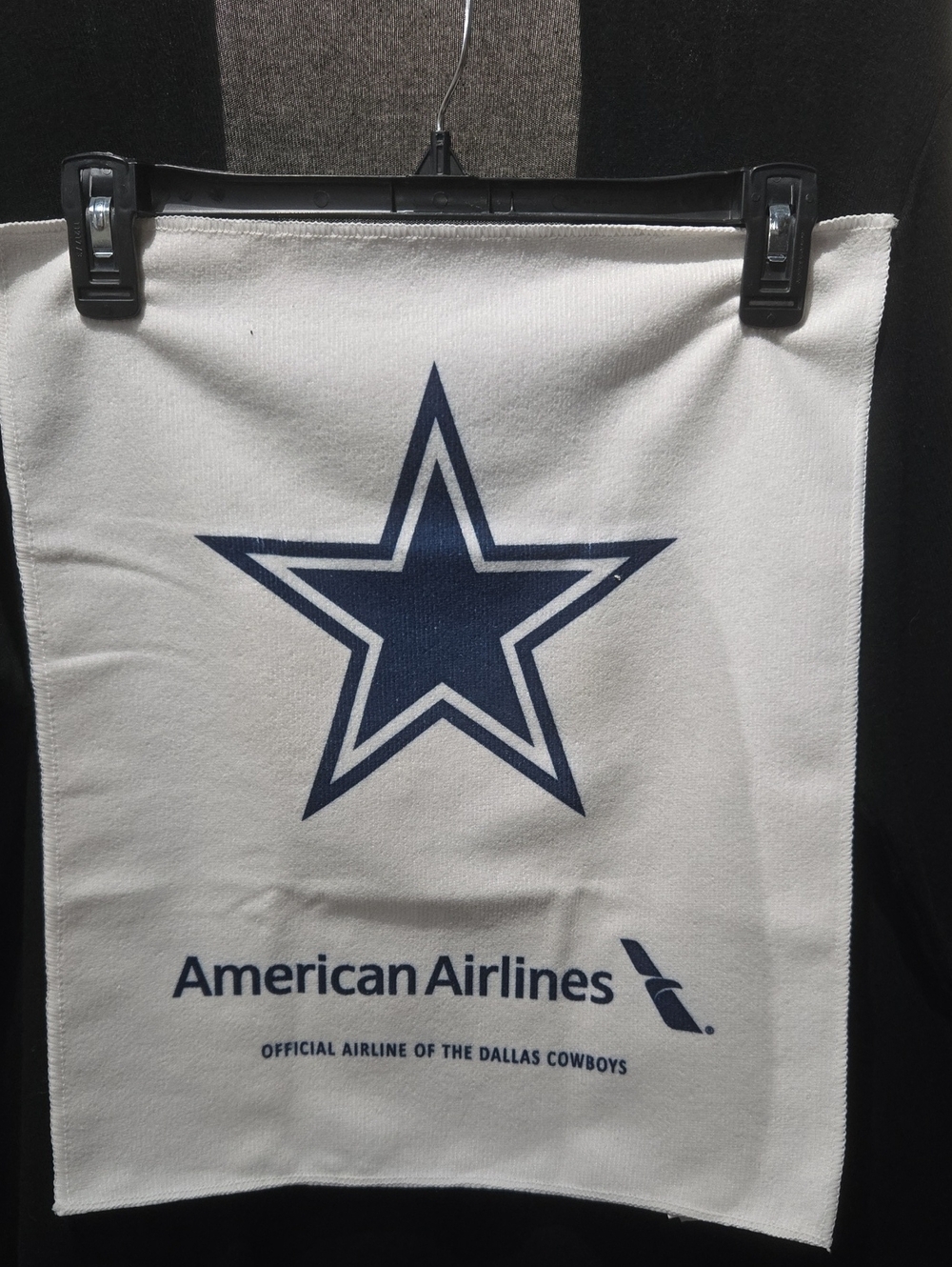 Dallas Cowboys White & Navy Promotional Towel I Have Two Towels Priced 10 Each.